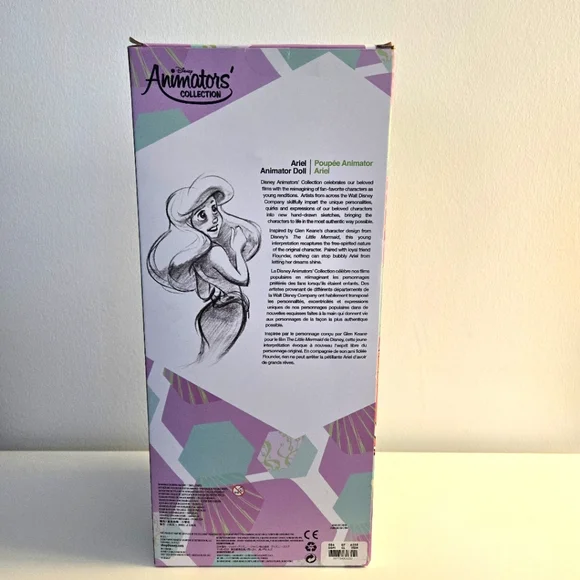 Disney's Animator's collection Ariel Doll 16" - Picture 3 of 3